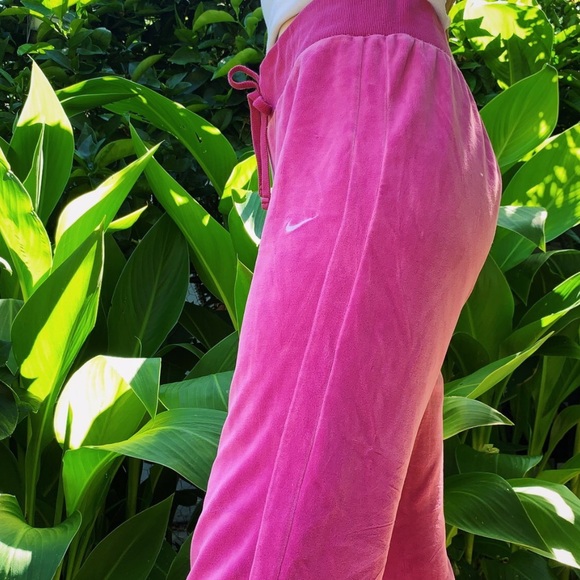 Vintage Velvet Nike Sweatpants - Picture 1 of 4